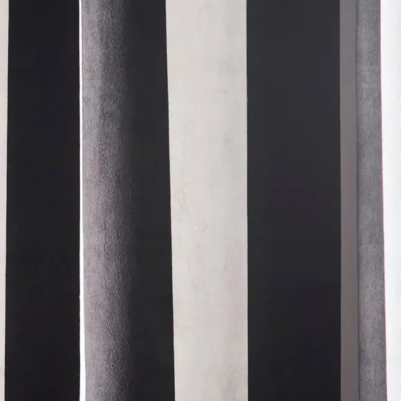 Laurence Llewelyn-Bowen Festivo Stripe Blackout Eyelet Curtains 3