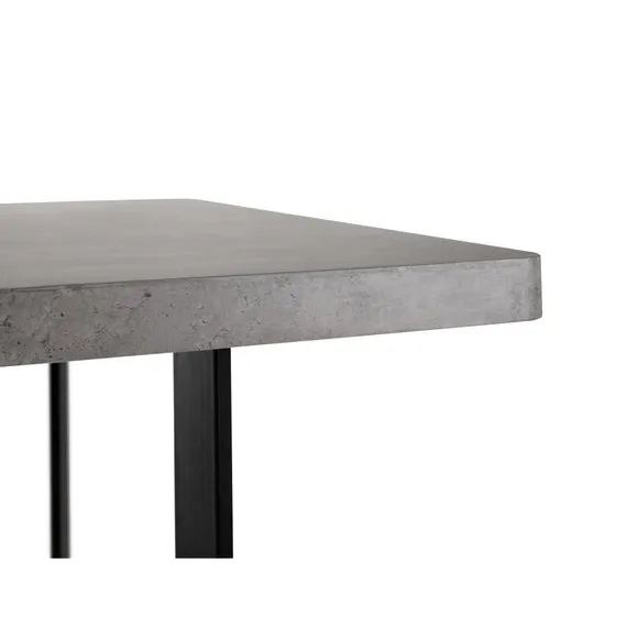 Miller 6 Seater Dining Table, Concrete Effect 5
