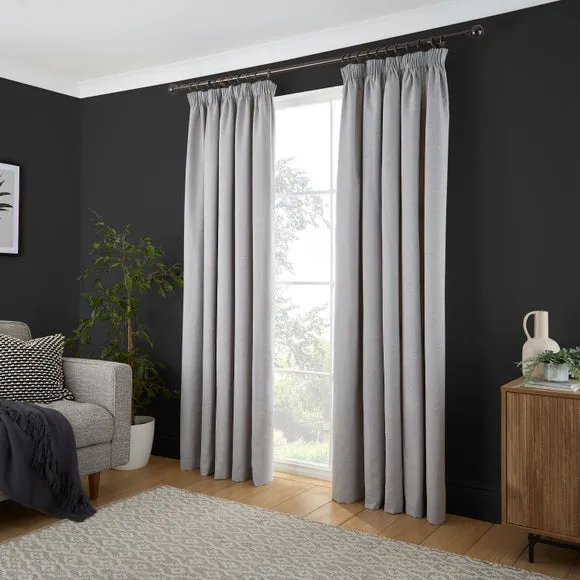 Blake Thermal Pencil Pleat Curtains 2