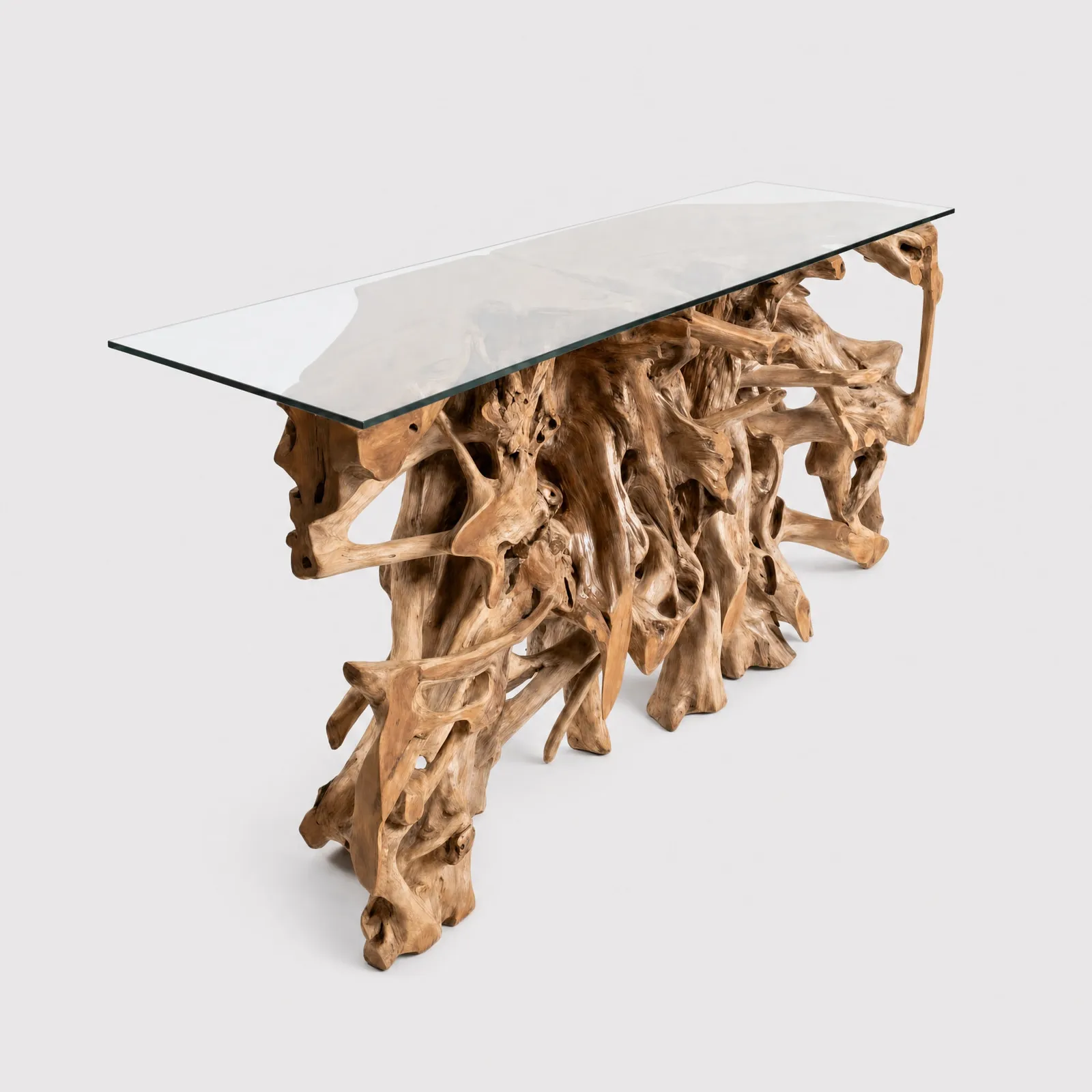 Cannock Console Table 150Cm, Teak Wood | Barker & Stonehouse