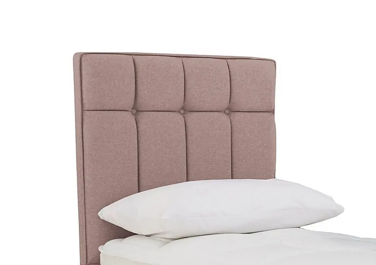 Beam Floor Standing Headboard - Single - Tweed Lilac