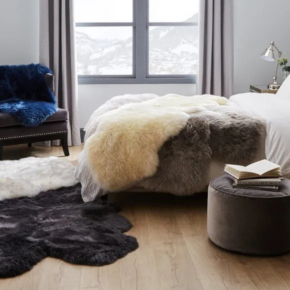 Quad Sheepskin Rug 6