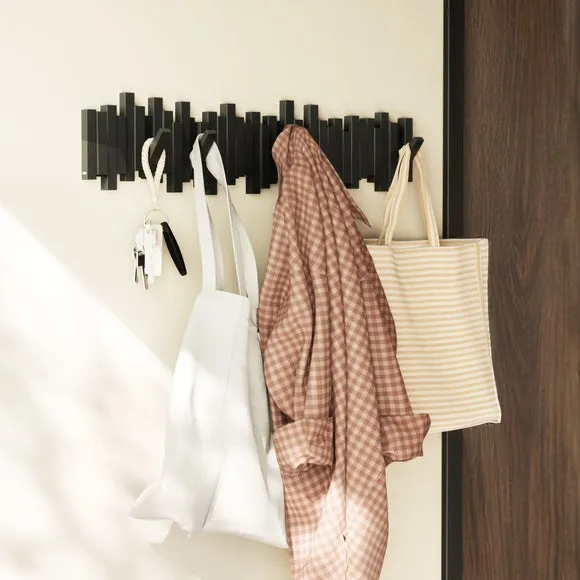 Umbra Sticks 8 Hook Wall Mounted Coat Rack