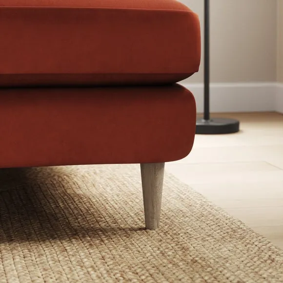 Sven Opulent Velvet Large Corner Chaise Sofa 4
