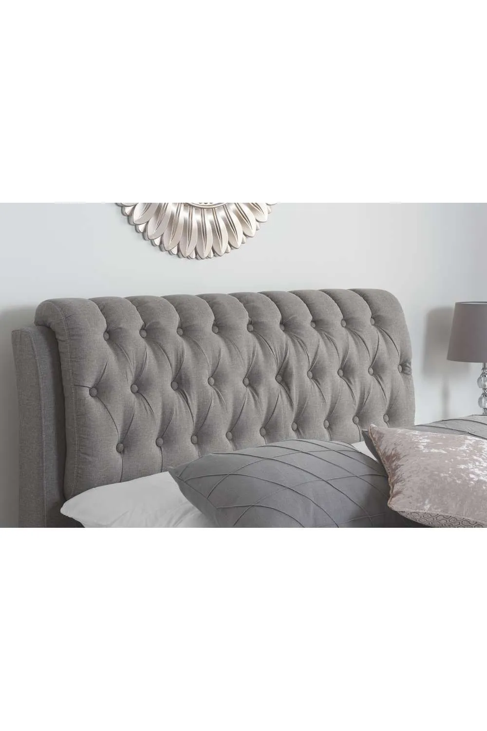 Birlea Valentino Bed in Grey 3