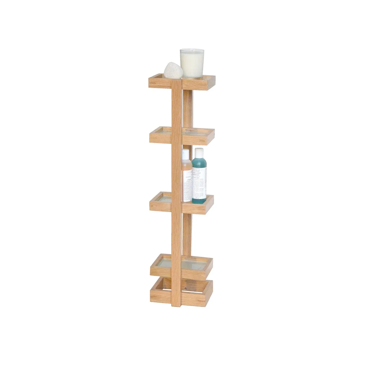 Wireworks Natural Oak Mezza Washstand