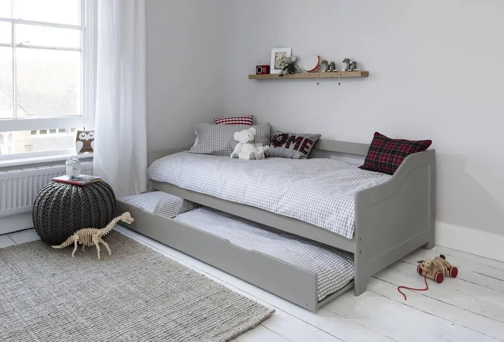 Nöa and Nani Hove Day Bed with Pullout Trundle in Silk Grey