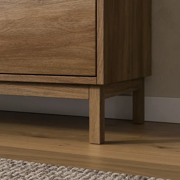 Edgar Small Sideboard, Oak Effect 5