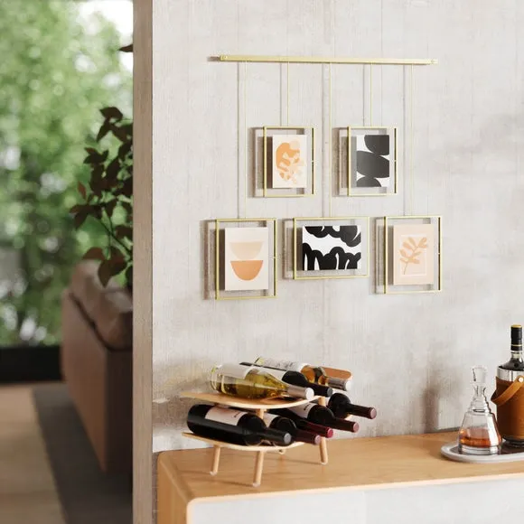 Umbra Set of 5 Exhibit Display Hanging Photo Frames 2