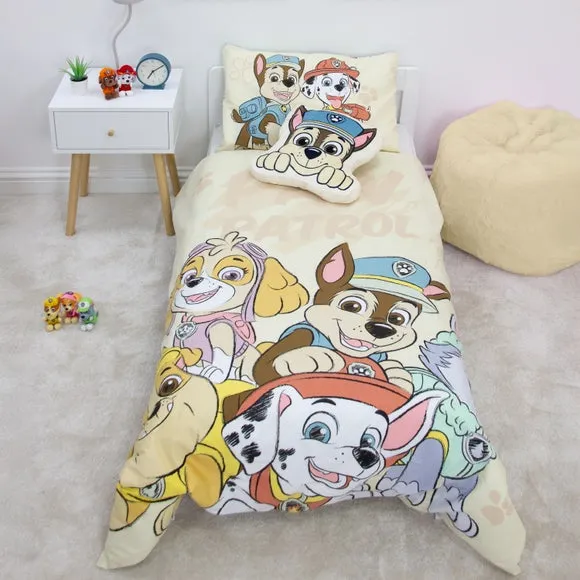 Paw Patrol Sketchy Polycotton Duvet Cover & Pillowcase Set
