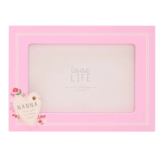 Love Life Nanna Heart Photo Frame 2