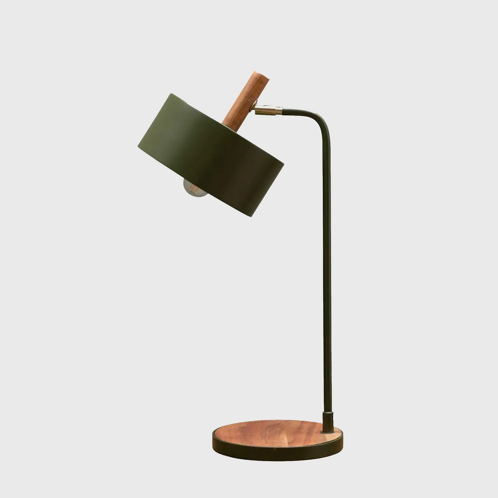 Olive Green Table Lamp Metal | Barker & Stonehouse
