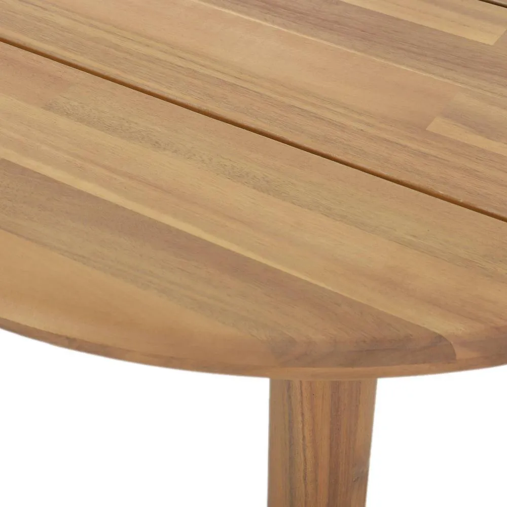 sweeek Acacia wood garden table for 6 people in Brown 4