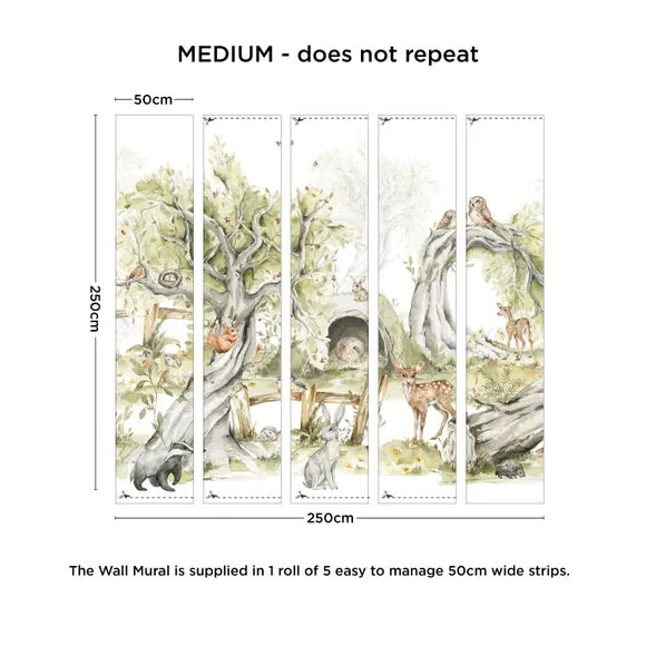 Woodland Forest Wall Mural 3