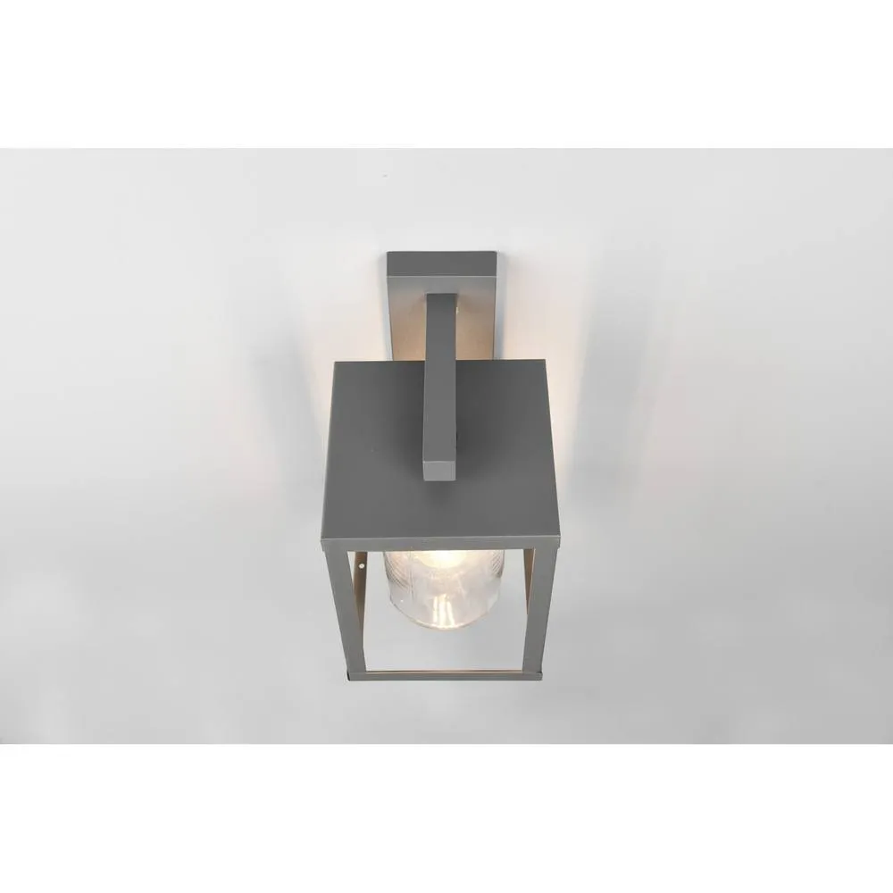Netlighting Lunga Modern Outdoor Wall Lantern Anthracite IP44 with PIR UK Stock in Black 5