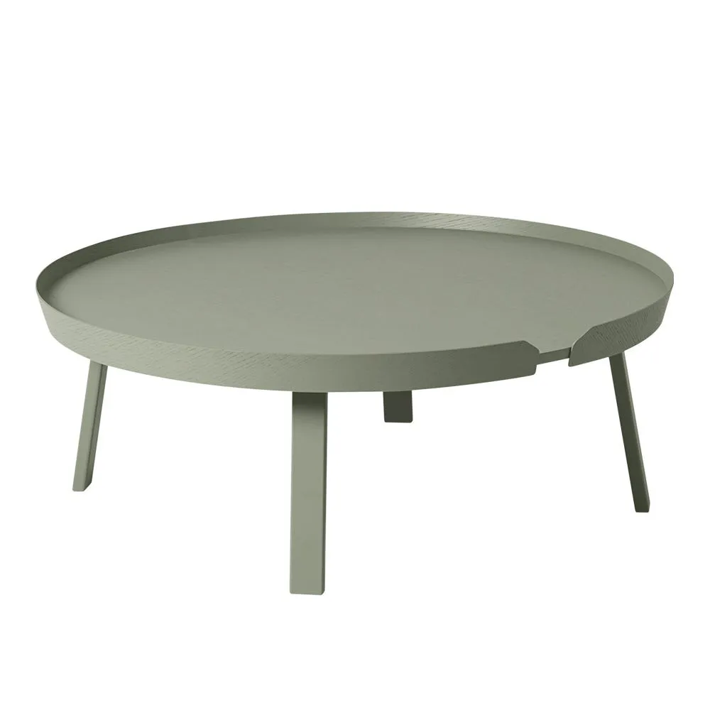 Muuto Around Coffee Table Extra Large Dusty Green 2
