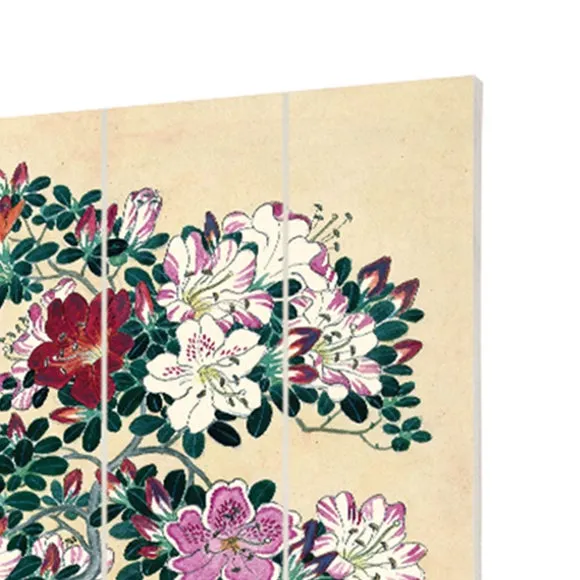 The Art Group Blooming Azalea Wooden Wall Art 3