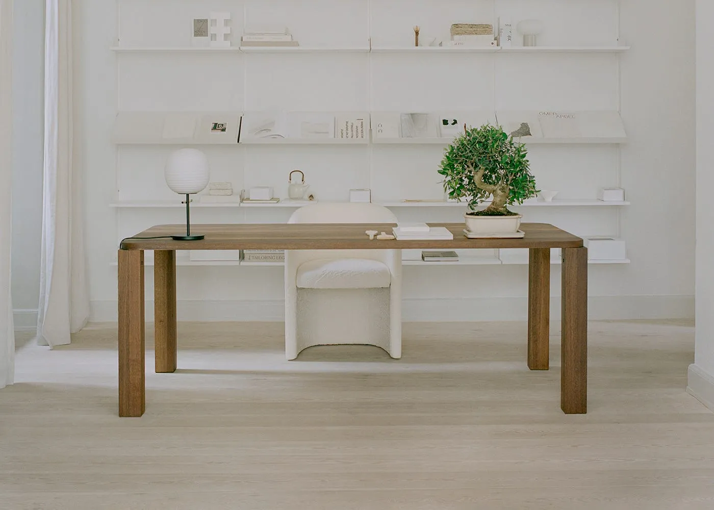 New Works Atlas Dining Table Natural Oak 200 x 95cm 3