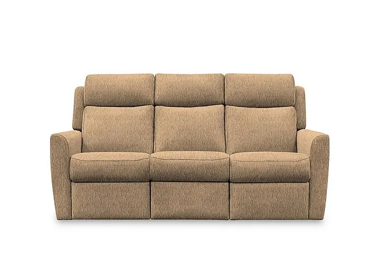 Wren 3 Seater Fabric Sofa - No Recliner - Boucle Cocoa