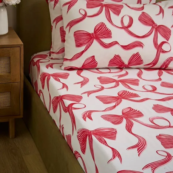 Bows Fitted Sheet