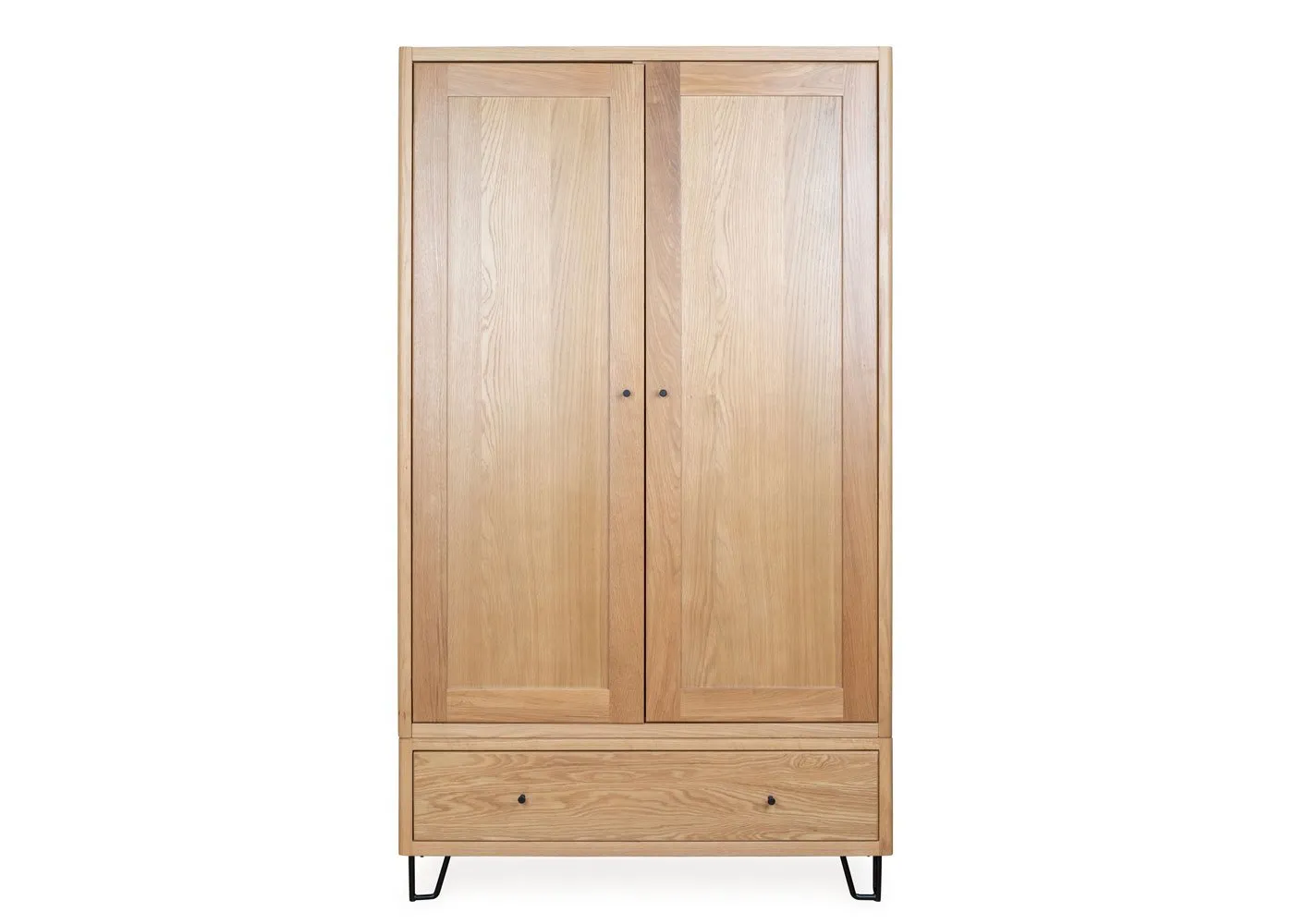 Heal's Brunel Double Wardrobe Oak