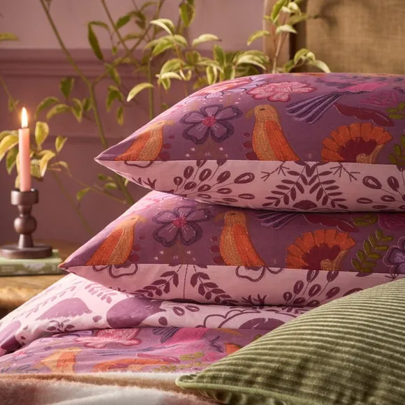Furn. Broderie Reversible Duvet Cover and Pillowcase Set 3