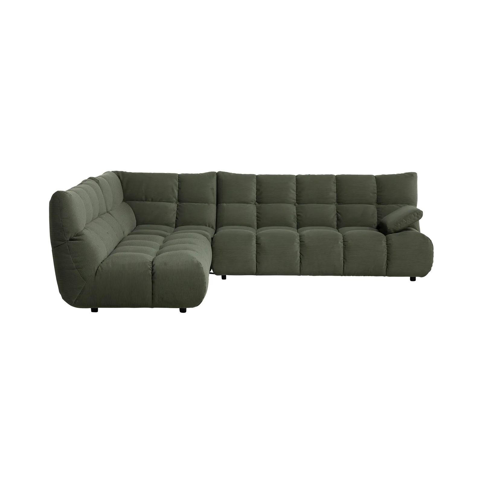 Bryce Corner Group Lhf, Green Fabric | Barker & Stonehouse 4