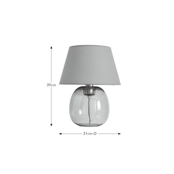 Edin Glass Table Lamp 6