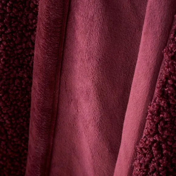 So Soft Velvet Boucle Throw Blanket 130cm x 170cm 4