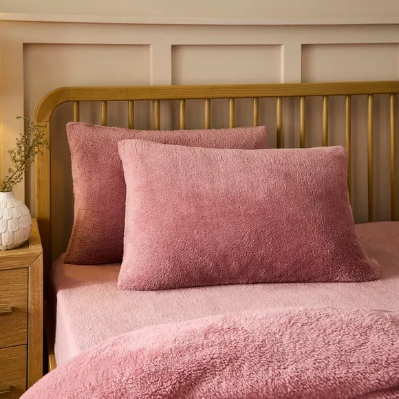 Teddy Bear Standard Pillowcase Pair