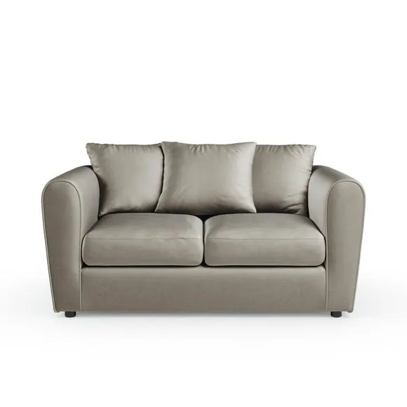 Blake Curved Arm Opulent Velvet 2 Seater Sofa 6