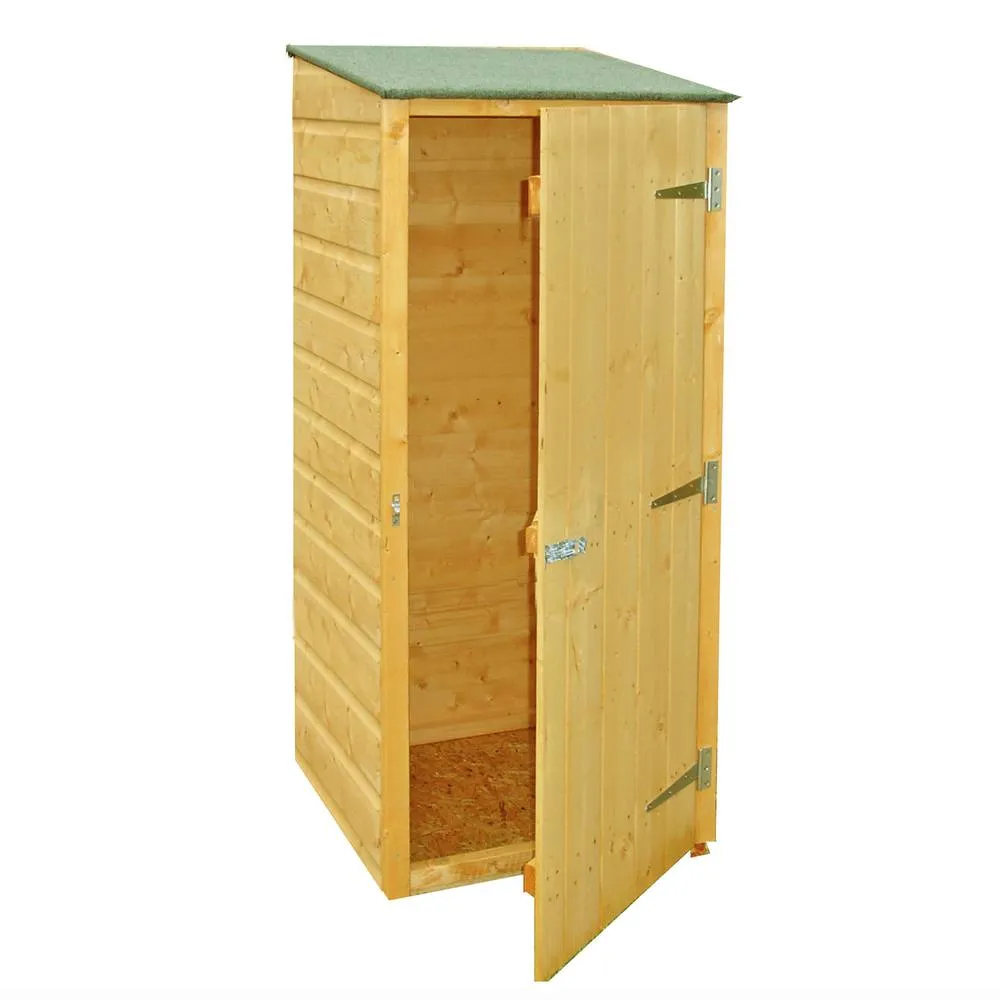 Shires Garden Store Shiplap Garden Shed Approx 2 x 2 Feet in Brown