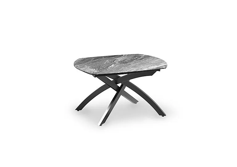 Rafa Swivel Extending Dining Table - 120-cm