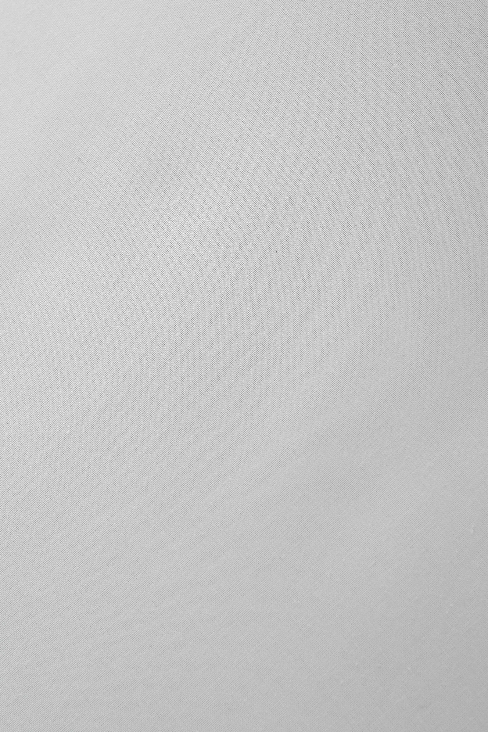 Bianca 200 Thread Count Cotton Percale 32cm Depth Sheet in Grey 4