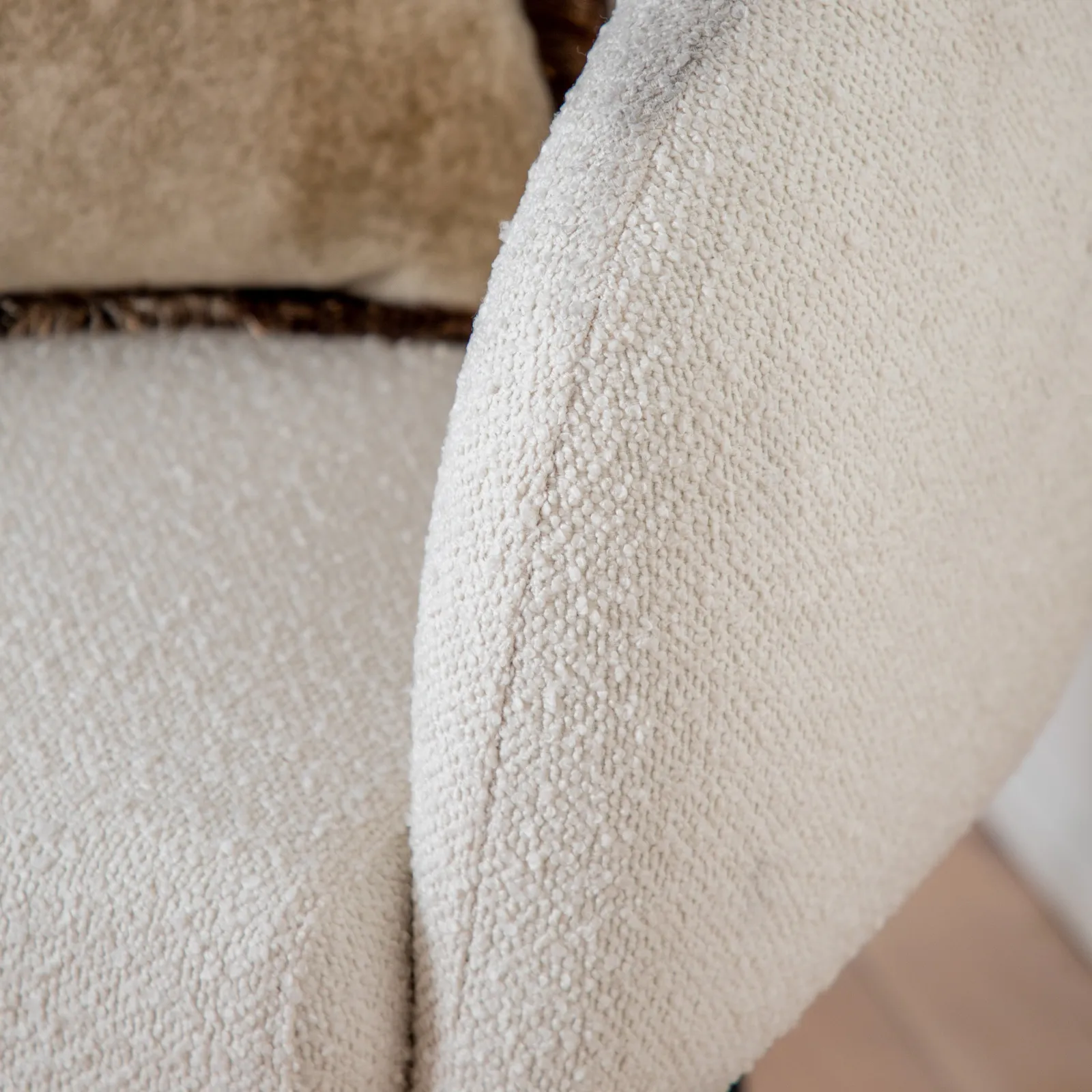 Blaine Boucle Tub Chair 3