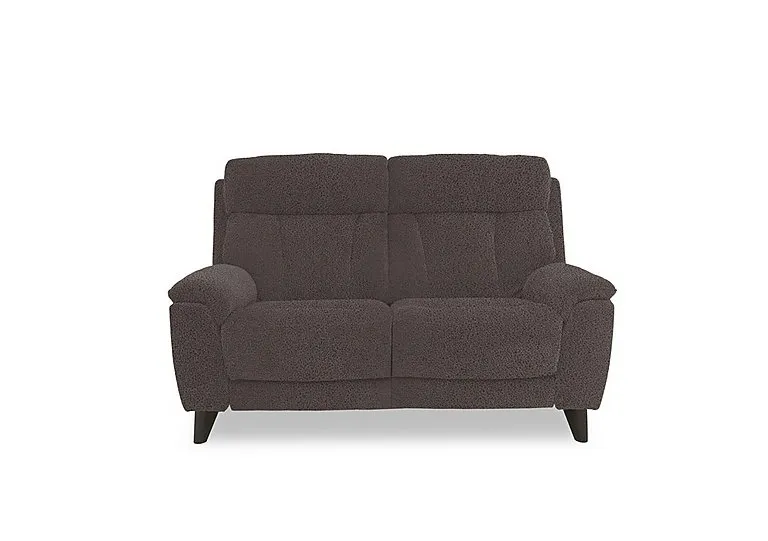 Dreamer 2 Seater Fabric Sofa with Power Recliner - Dark Grey