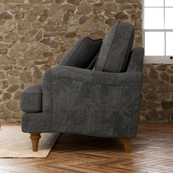 Beatrice II Soft Tonal Chenille 3 Seater Sofa 3