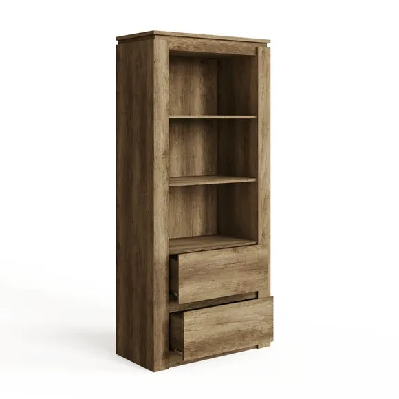 Canyon Bookcase, Oak 4