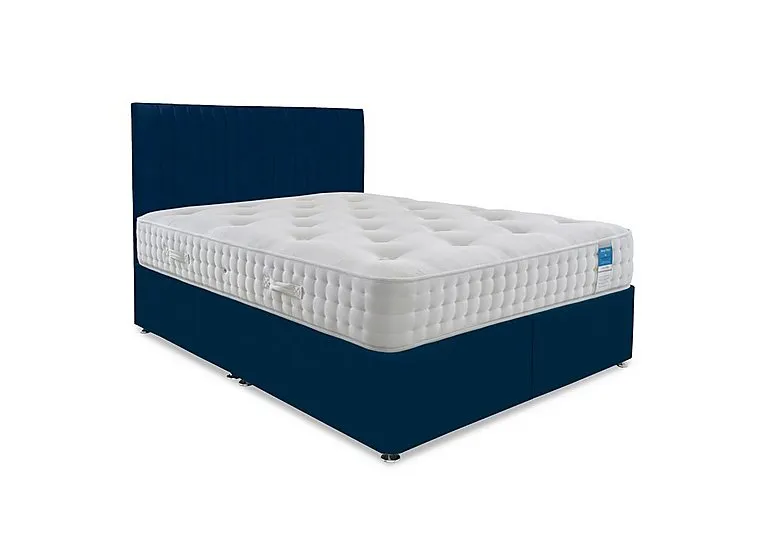 Ortho 2000 Divan Set - Super King - Plush Pacific