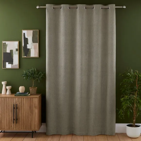Blake Thermal Eyelet Door Curtain 2