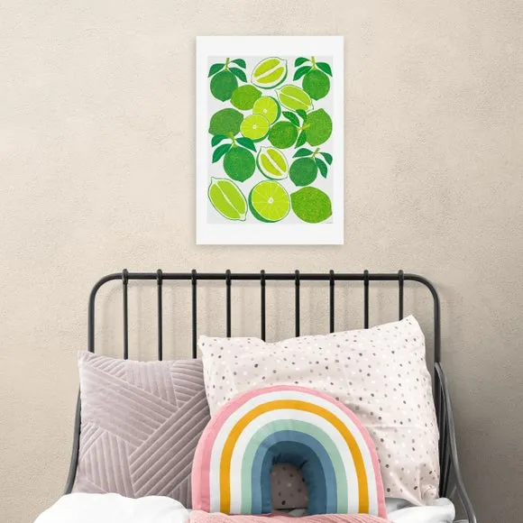 East End Prints Lime Harvest Print 1
