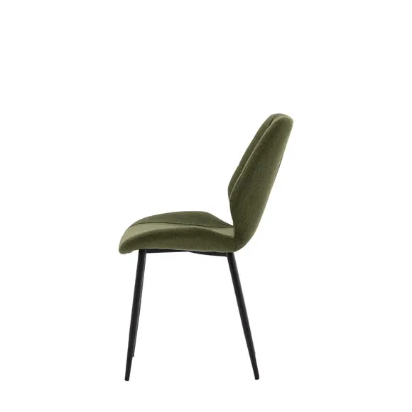 Set of 2 Mesa Flatweave Dining Chairs 6
