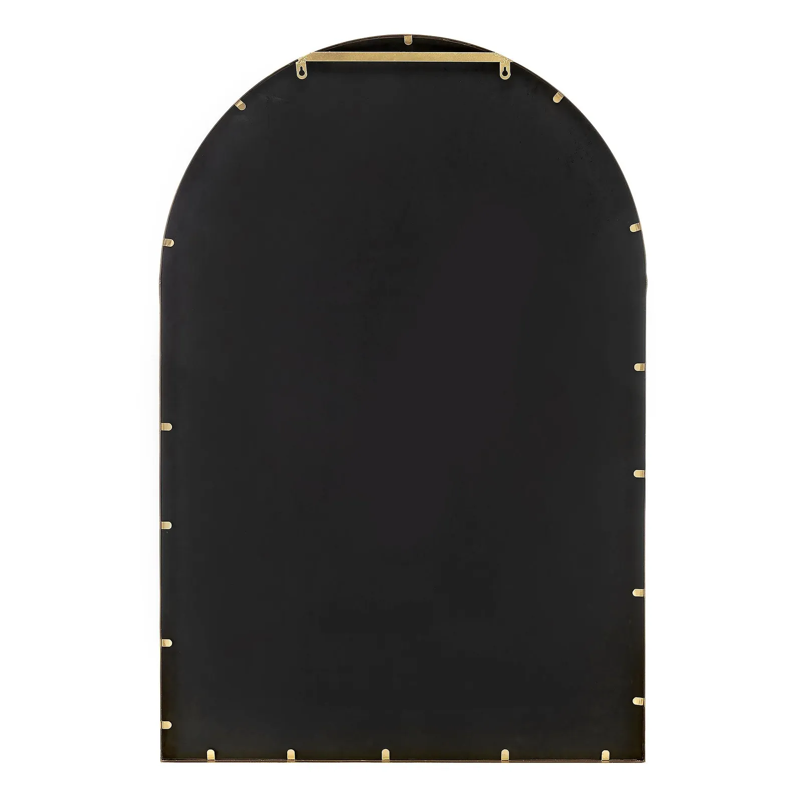 FurnitureboxUK Zeus Large 120cm x 80cm Art Deco Gold Window Floor or Wall Hallway Bedroom Dining & Living Room Mirror 5