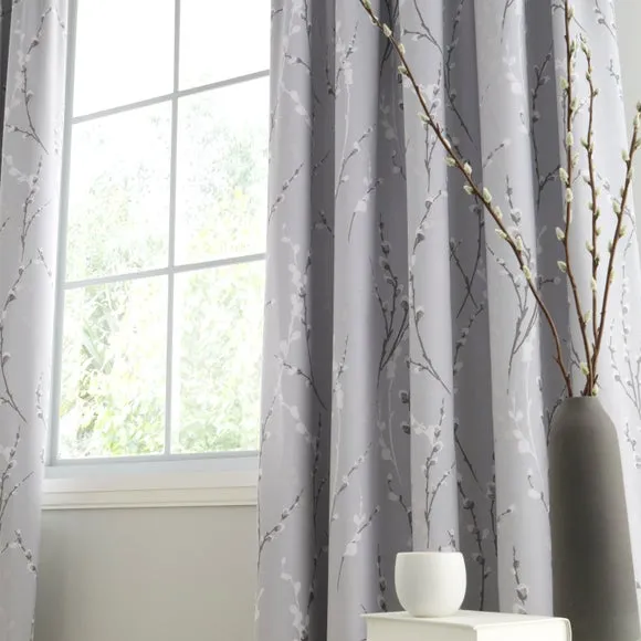Belle Polycotton Blackout Pencil Pleat Curtains 4