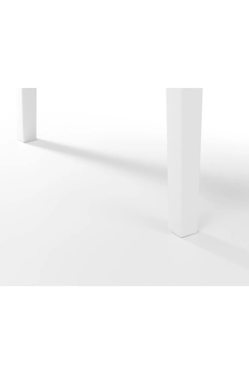 Julian Bowen Taku Rectangular 4 Seater Dining Table in White 5