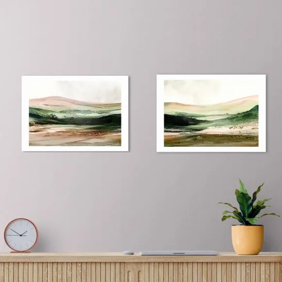 East End Prints Set of 2 West Country Landscape Prints 1