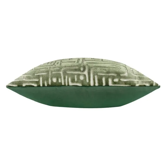 Hoem Soren Geometric Velvet Square Cushion 4