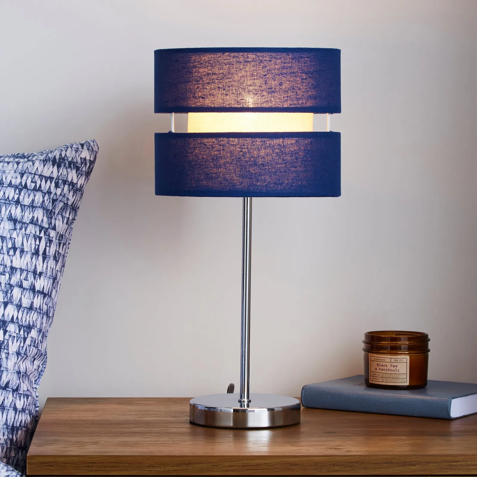 Frea Navy Table Lamp Navy