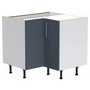 Wickes Orlando Marine Blue Corner Base Unit - 925mm