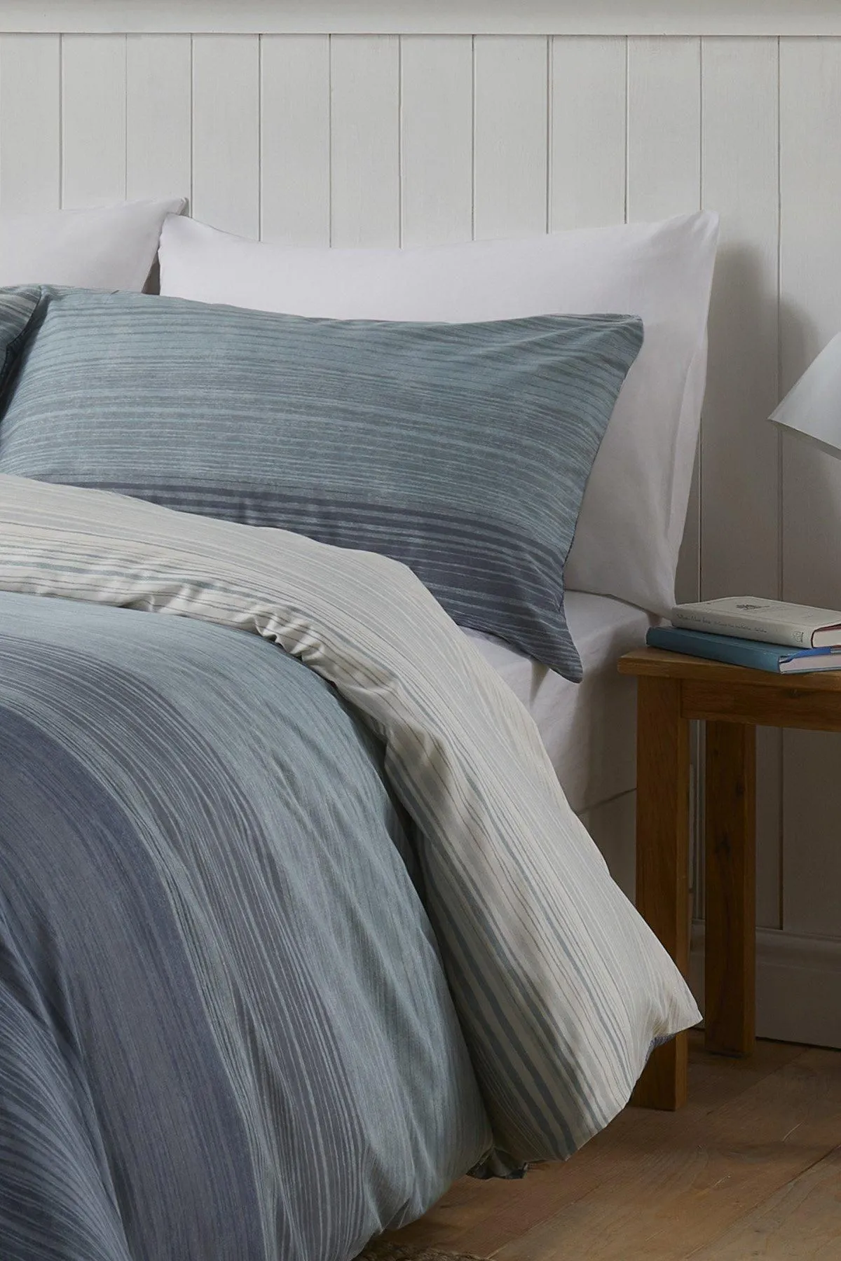 Fusion 'Fairhaven' Easy Care Duvet Cover Set in Blue 2